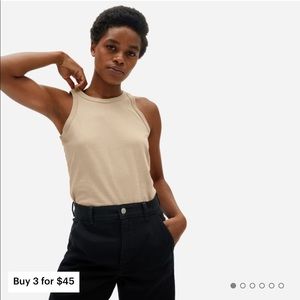 Everlane Cutaway Tank